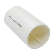 Durable AA to C Battery Convertor Adapters Holder White AA to C Converter for Ca