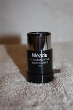 Meade 1.25" 126 2x Shorty Telenegative Telescope Barlow Lens - 07273LF