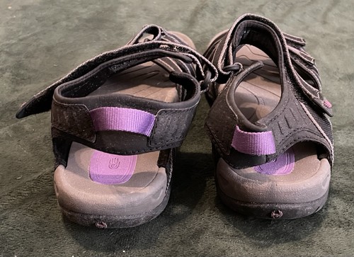 SANDALIA DEPORTIVA TEVA MUJER TIRRA NEGRA/GRIS CON TIRAS EE. UU. 7/UK 5/EU38 - Imagen 6 de 8