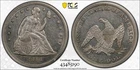 $1 1846 Seated Liberty Dollar PCGS AU Detail Repaired Rim * AvenueCoin