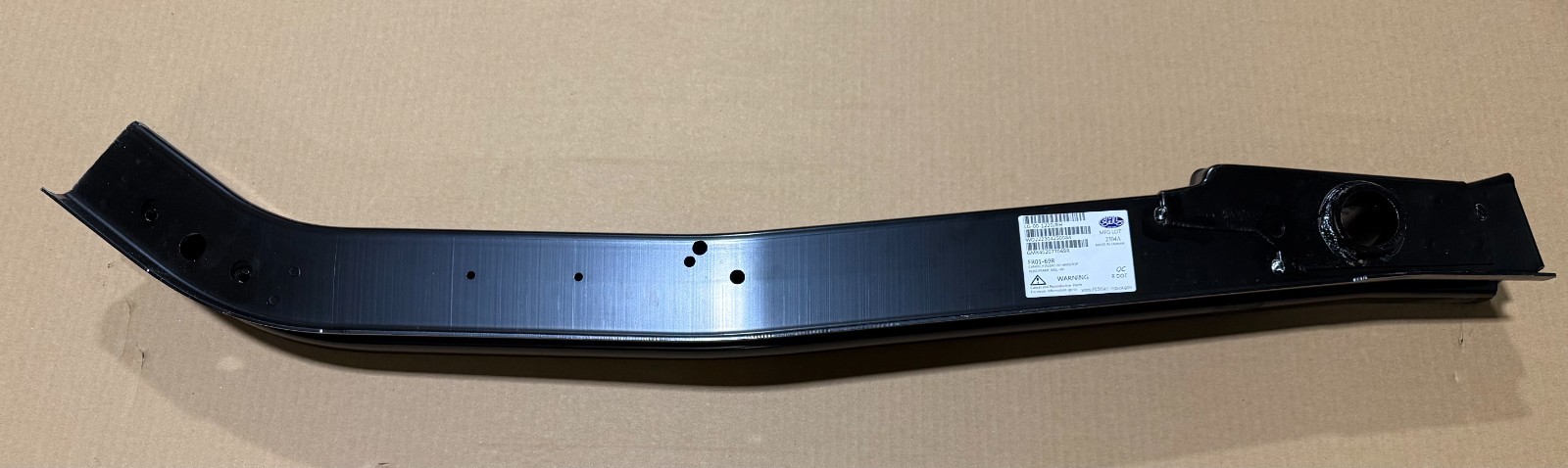 1969 Camaro Firebird Rear Frame Rail Partial Section RH Passenger Side Panel