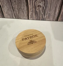 Patron Cocktail Smoker. Wooden. With Cloth Storage Sleeve.