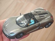 used Carrera Digital 132 30664 Porsche 918 Spyder metallic grey 1/32 slot car