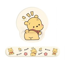 Cute Non-Slip Mouse Pad with Wrist Rest and Keyboard Wrist Support Pad for De...
