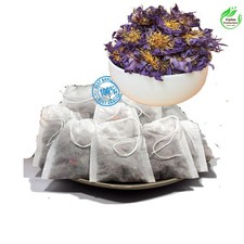 Sachets de thé bleu fleur de lotus bio Nymphaea Caerulea sans caféine à...