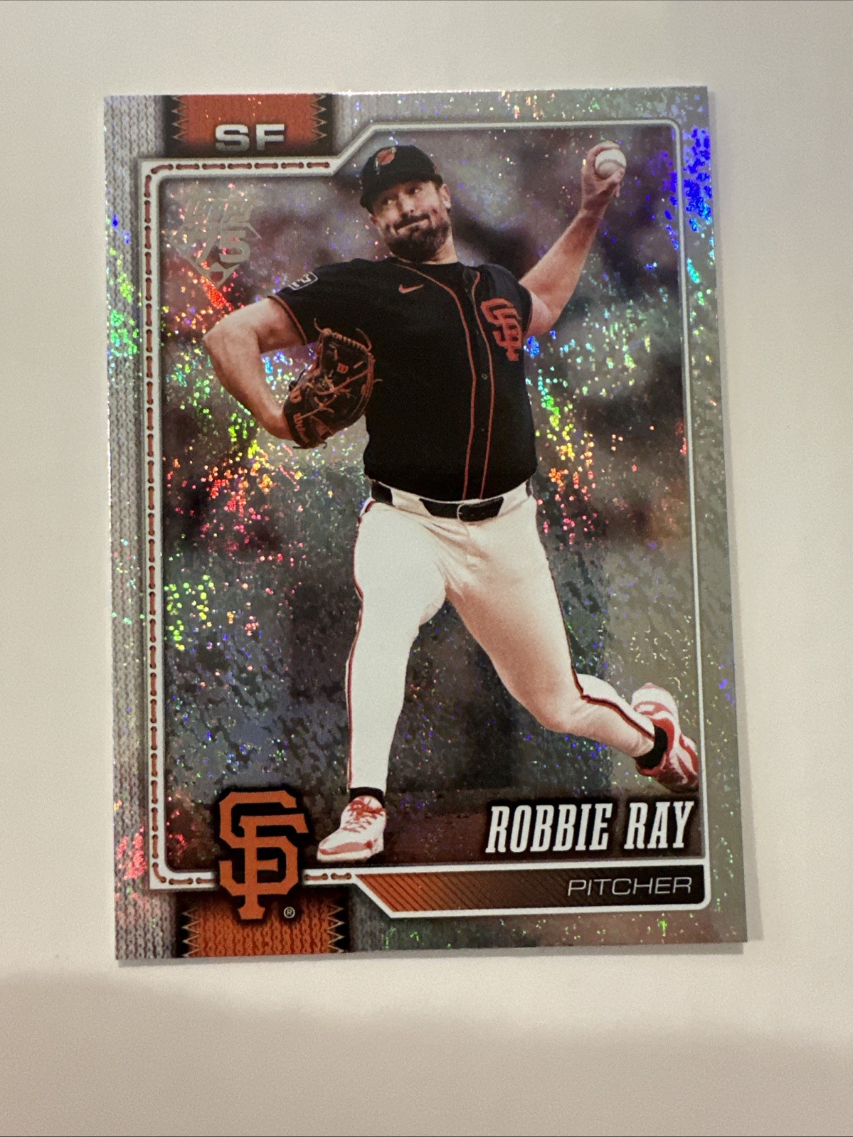 2026 Topps Series 2 - Robbie Ray Holo Foil Insert #367 San Francisco Giants