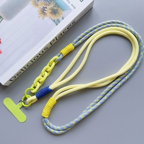 Hanging Phone Lanyard Anti-lost Keychain Pendant Cute Wrist Strap Outdoor - Photo 14 sur 18