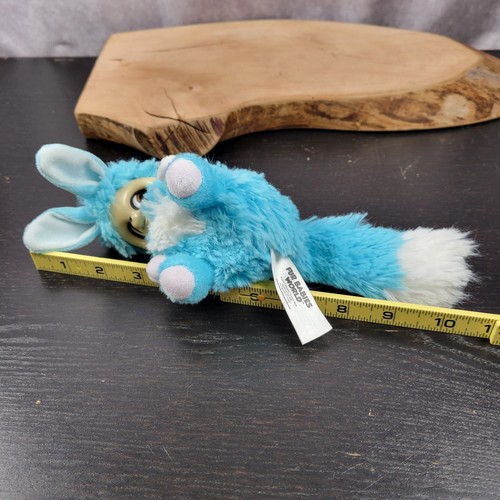 Fur Babies World Plüsch-Fingerpuppe bewegliche Augen 6 Zoll Stofftier Plüschtier blau - Bild 10 von 12