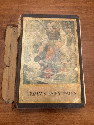 Vintage, Antique (1917) Grimm's Fairy Tales Book Illustrated Louis Rhead ER