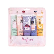 5pcs Fragrant Hand Cream Non-sticky Non-greasy Perfume Hand Cream Set