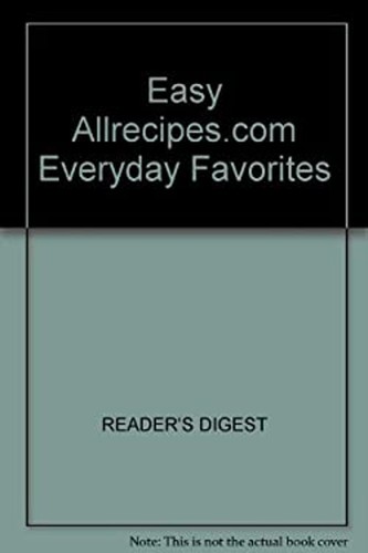 Easy Allrecipes.com Everyday Favorites Reader's Digest 9780898216653| eBay