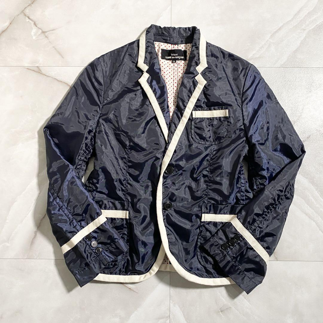 COMME des GARÇONS tricot ネイビージャケット M