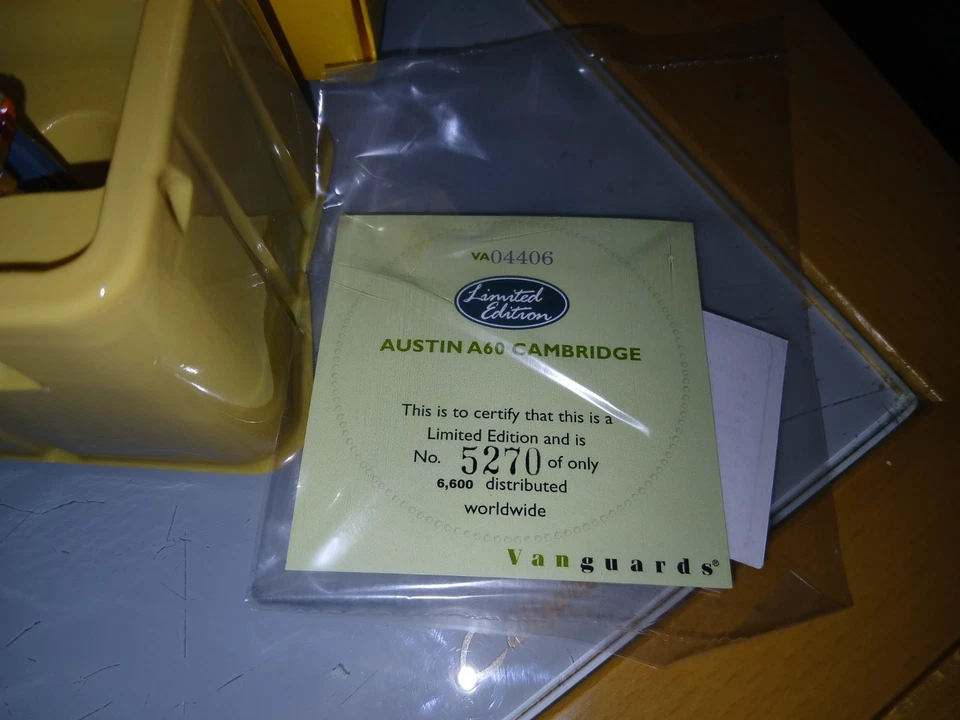 Vanguards Corgi 1:43 Austin A60 Cambridge VA04406 Boxed Lim Ed - Image 2 of 4