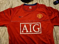 Manchester United 2008-2009 Nike Football Shirt Leisure Training Soccer Jersey