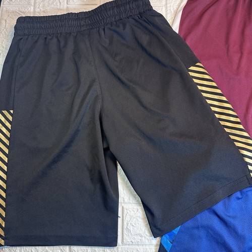 Lot of 3 Boys Athletic Shorts Youth Size Large 14-16 Loose Quik-Dri UA ON NBA - Picture 14 of 23