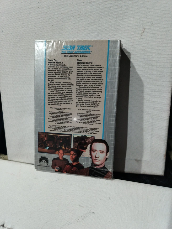 Star Trek The Next Generation Collector's Edition VHS Sealed  - Image 4 of 4
