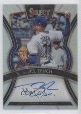 2020 Panini Select Signatures Holo Prizm 74/99 TJ Zeuch #S-TZ Auto 1u6