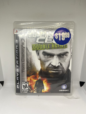 Tom Clancy's Splinter Cell Double Agent PlayStation 3 PS3 Brand New Sealed