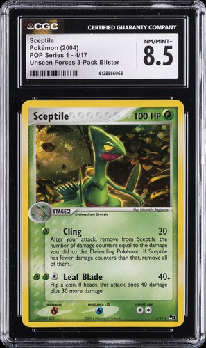 Sceptile graded CGC 8.5 for sale on eBay