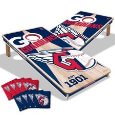 Pro Cornhole Boards Cleveland Guardians 2x4 Regulation Size Resin Bags