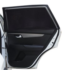 Tendine Parasole Auto Bambini Confezione da 2 Nere Oscuramento Vetri Protezione - Miniatura 1