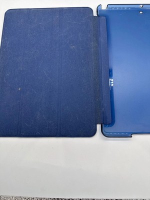 Soke iPad 9.7in Case 6th 5th Gen Trifold Stand Hard Back Cover Auto Sleep Navy