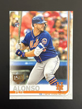 2019 Topps Pete Alonso #475 150 Years Gold Stamp Parallel ROOKIE RC MINT  🔥