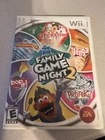 Nintendo Wii Family Game Night 2  game ( free shipping  to canada  )