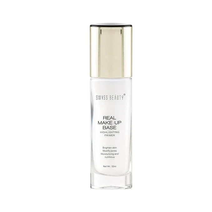Real Makeup Base Highlighting Primer| Skin-Hydrating Poreless Prime 30ml
