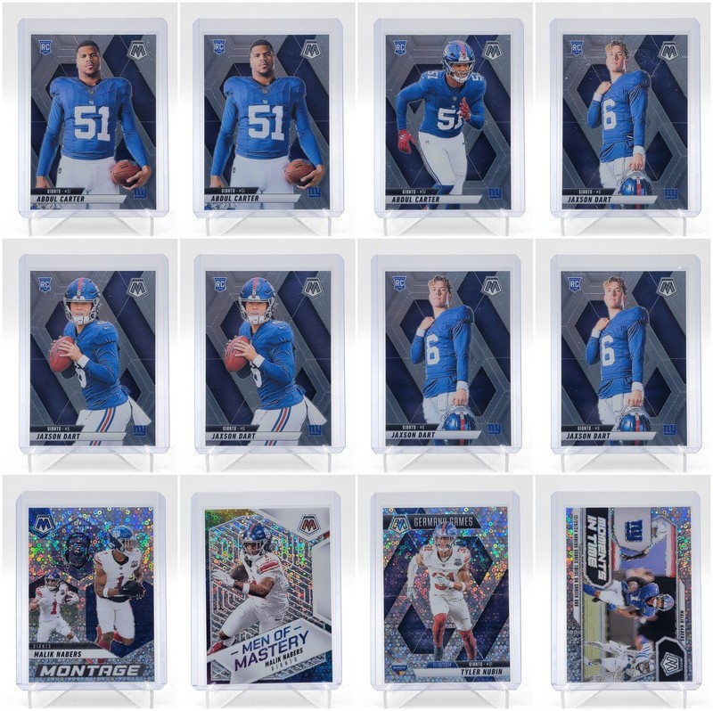 [12] NABERS DART CARTER 2025 MOSAIC MONTAGE MEN OF MASTERY ROOKIE Q4556