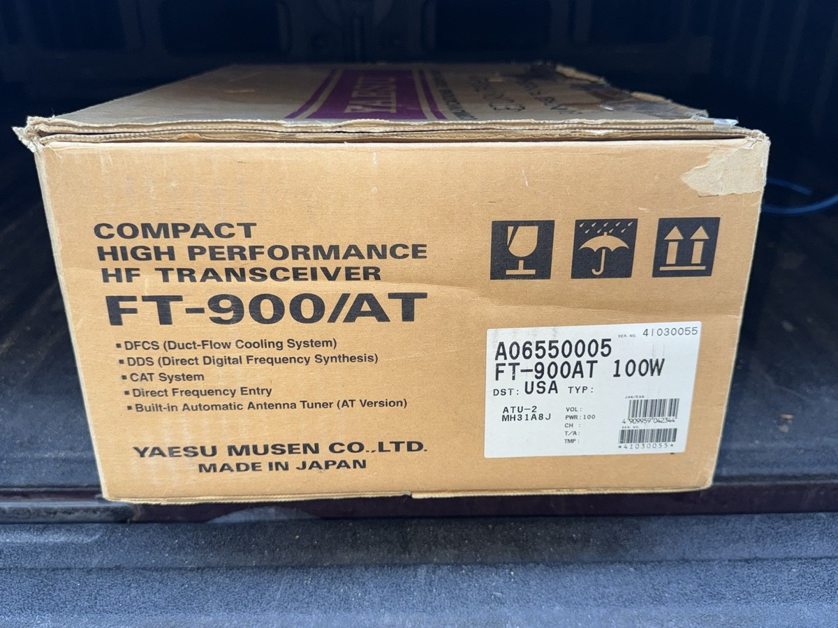 Yaesu FT-900 100W HF Transceiver - Black for sale online | eBay