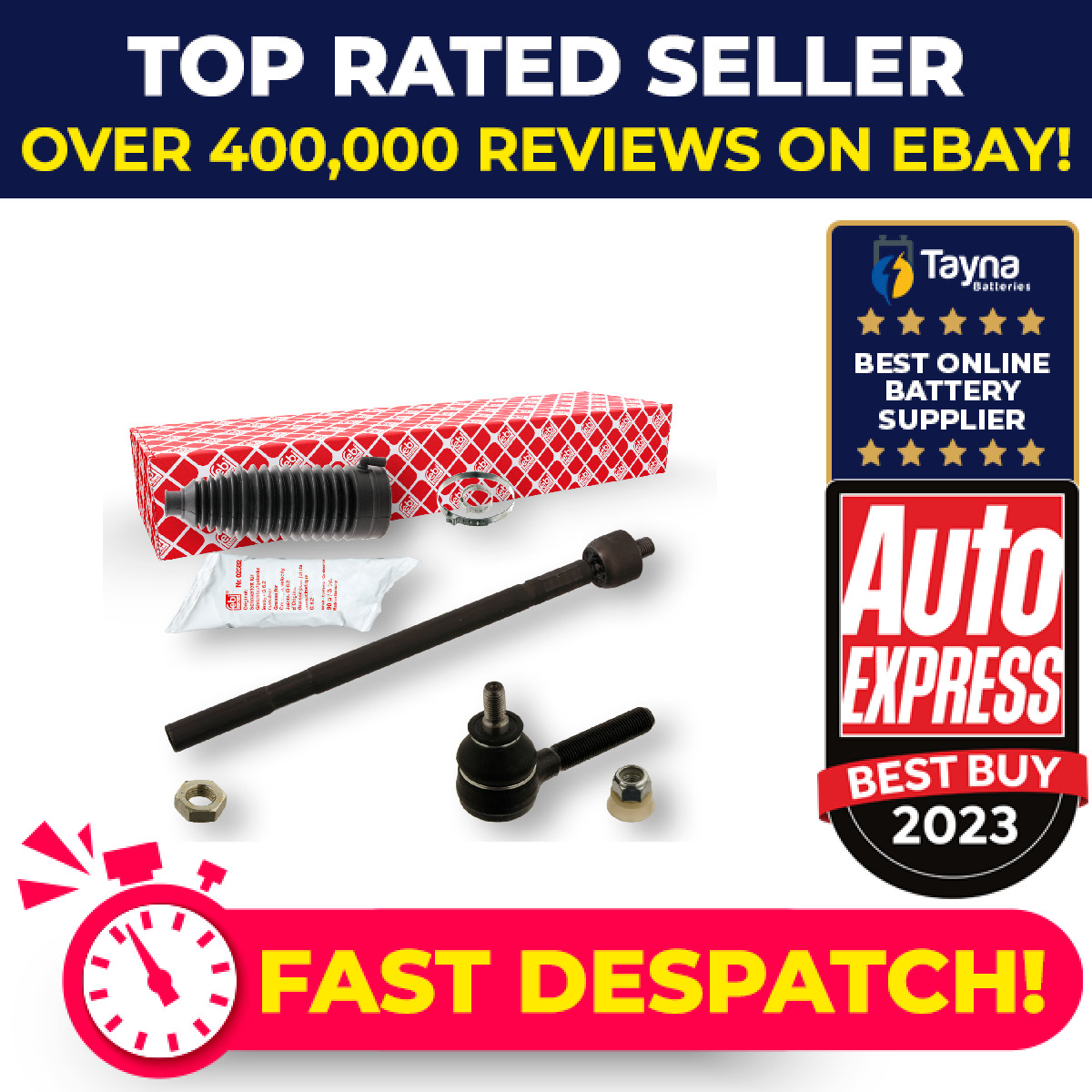Steering Rod Assembly fits PEUGEOT 307 3B, 3E, 3H 2.0D 00 to 09 3812E5 3812E5S3
