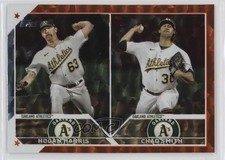 2023 Topps Update Rookie Combo Orange Foil /299 Hogan Harris Chad Smith 5i2