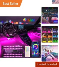 Interior Car Lights Car Accessories App Control With Remote Music Sync Color ... Interior Car Lights Car Accessories App Control With Remote Music Sync Color ...