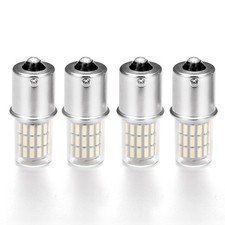 3W 1156 BA15S 1141 1003 7506 LED Tail Lights 6000K Daylight White 12V 24V DC ...