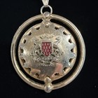 Vintage “Bretagne A Ma Vie” “Brittany My Life” Necklace Crest Shield Pendant — photo 2