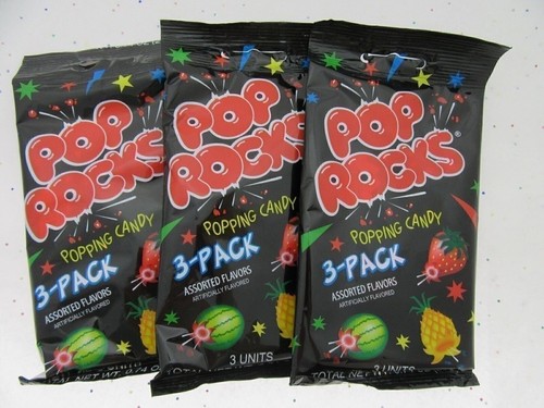 Pop Rocks Ananas Melone Erdbeere ~ America Popping Candy ~ 3 Stück - Bild 1 von 6