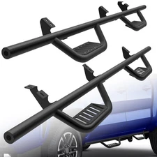 Fit For 2024-2025 Toyota Tacoma Double/Crew Cab Running Board Nerf Bar Side Step