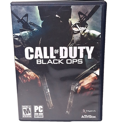 Call of Duty: Black Ops  PC, DVD ROM 2010 Computer Video Game Rated M