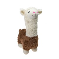 Karlie PlüSchspielzeug Alpaka 26 Cm FüR Hunde - Braunes Kuscheltier