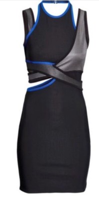 alexander wang x h&m dress