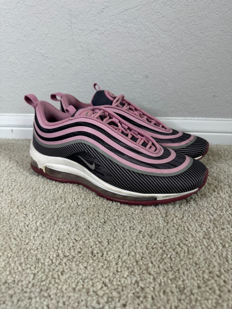 Nike Air Max 97 Ultra Pink Running Shoes Size 7Y Womens 8