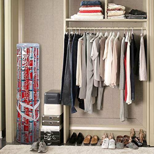 Gift Wrap Organizer, Wrapping Paper Storage Bag, Fits Holiday White & Clear - Picture 7 of 7