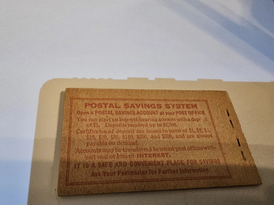 1914 Vintage BC43 Stamp Booklet ( 73 C ) 24 1c & 24 2c Mint - Image 3 of 4