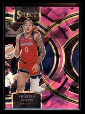 SHAKIRA AUSTIN 2024 WNBA Panini Select Premier Pink Ice Prizm #139
