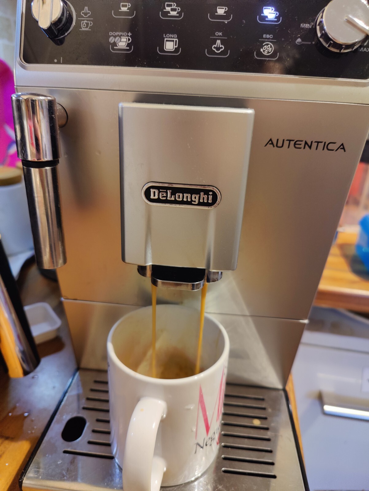 De'Longhi ETAM29.510.SB BeantoCup Automatic Coffee Machine Silver