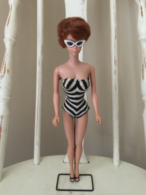 midge 1962 barbie 1958 bubble cut