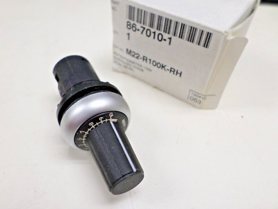 M22-R100K-RH Corrosion Resistant Potentiometer Oversized Knob Titan Bezel