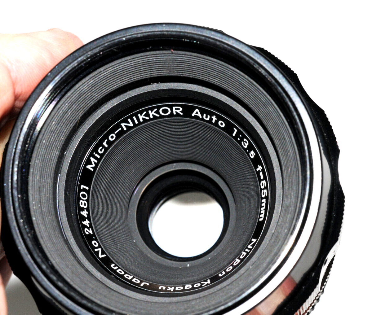 Pre-AI version of the Micro-Nikkor 55mm f/3.5