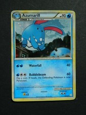Pokemon AZUMARILL 2/123 - HEARTGOLD SOULSILVER HOLO - (NM-) on eBay